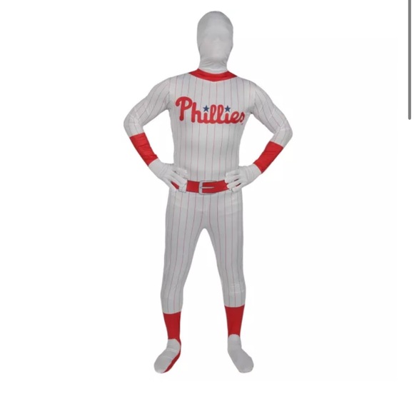 Philadelphia "Phillies " Skin Suit Halloween 
Costume size Adult - Picture 1 of 5